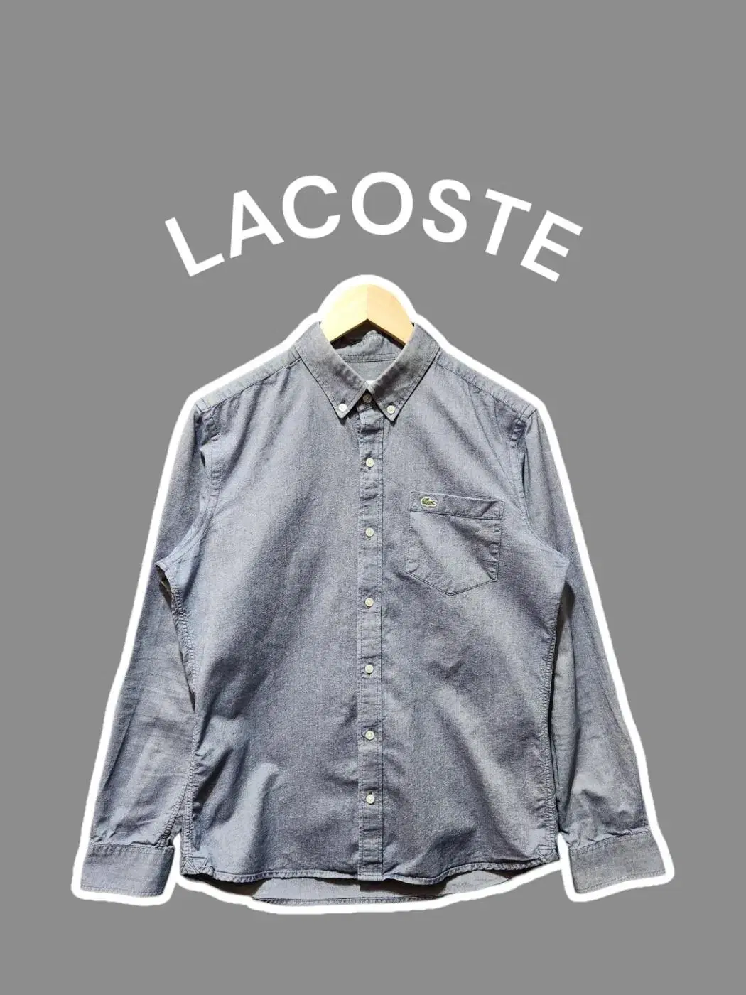 [95] LACOSTE 라코스테 면셔츠