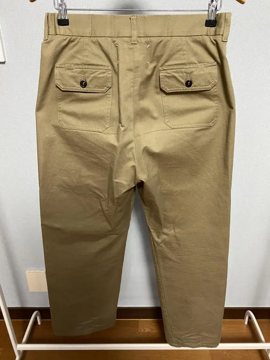 [44] Margiela Wide Tapered Pants Khaki