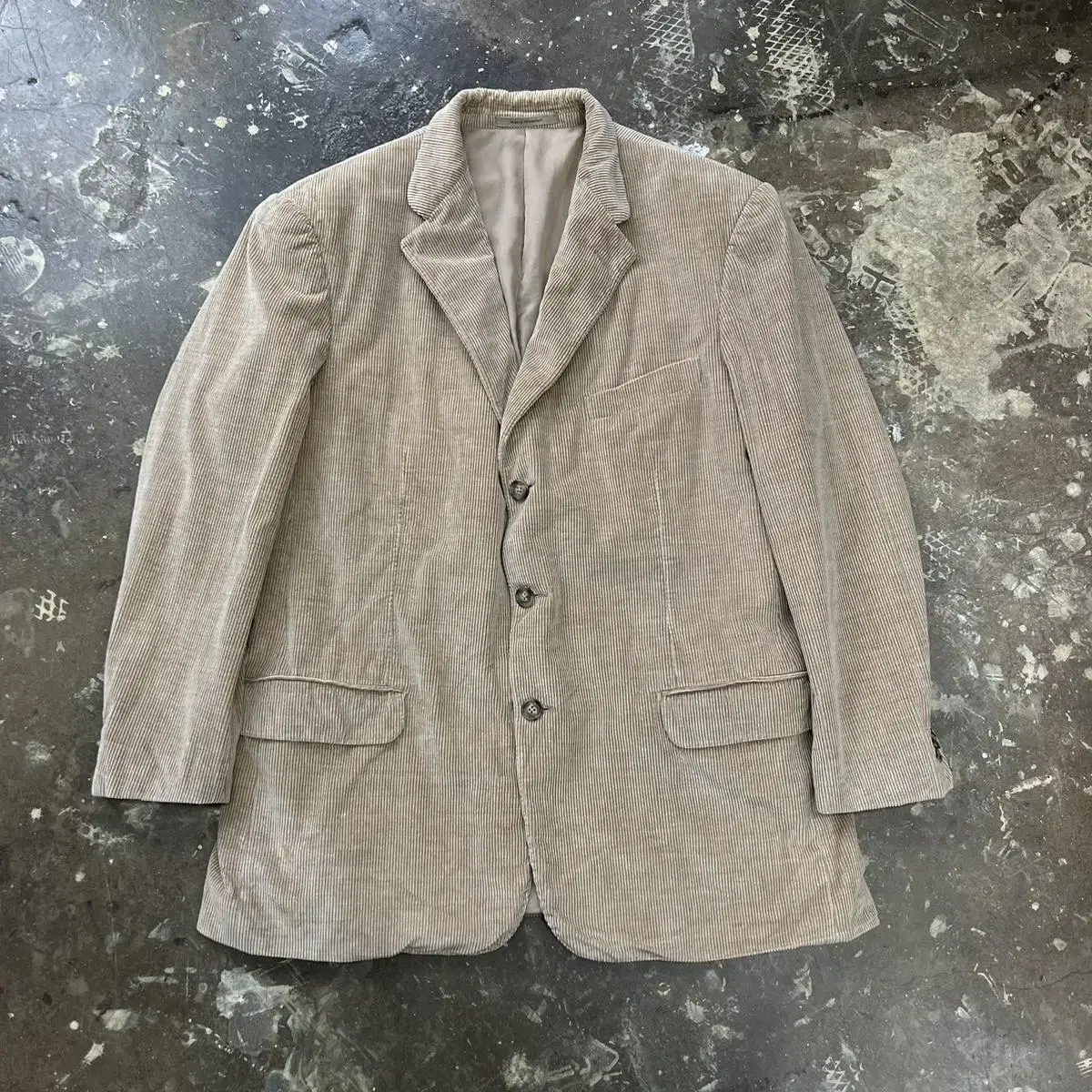 105) Ermenegildo Zegna Corduroy Jacket Made in Switzerland