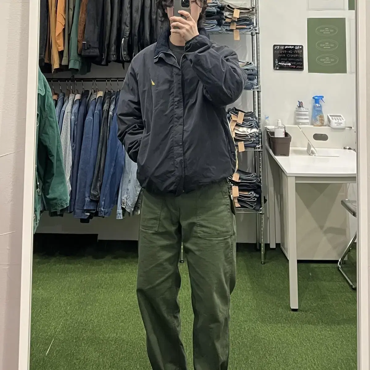 Nautica 노티카 나일론 패디드 자켓