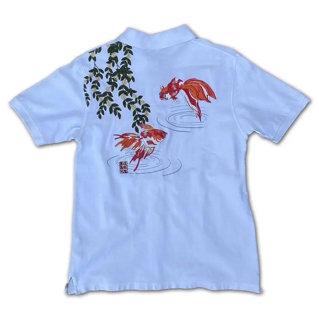 karakuri tamashi goldfish pk shirt