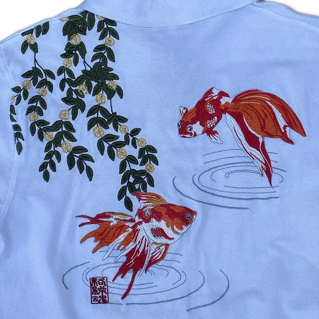 karakuri tamashi goldfish pk shirt