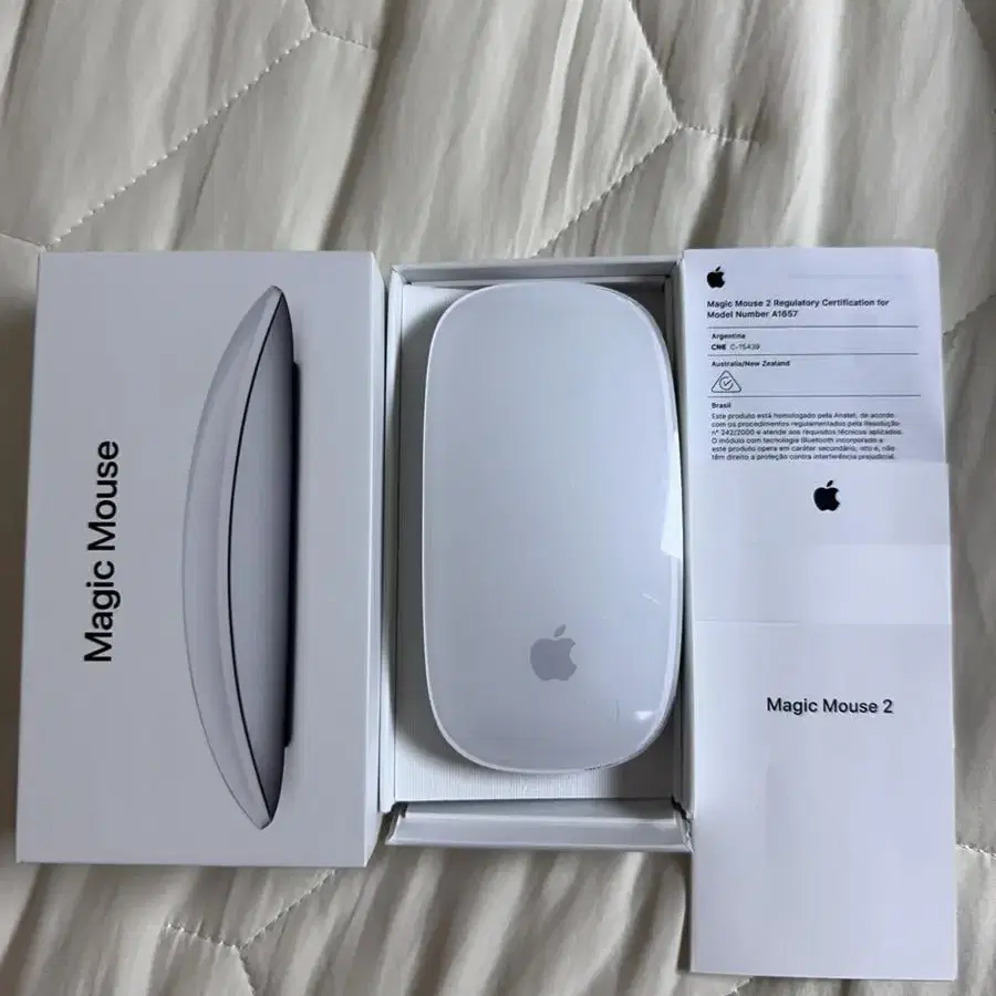 애플 매직마우스2  apple Magic Mouse 2 풀박스