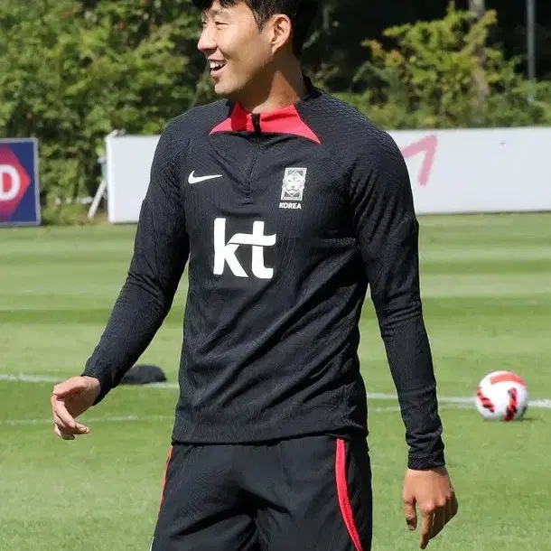 나이키 대한민국 축구 국대 지급용 드릴탑