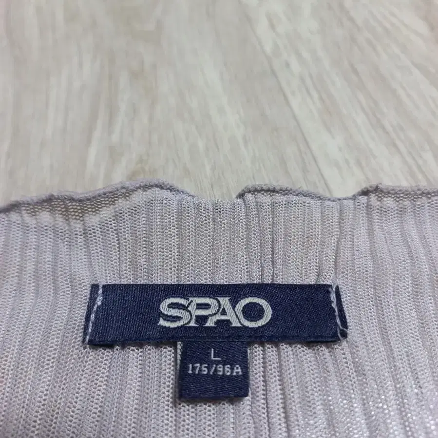 (L)SPAO 여성 시스루 티셔츠