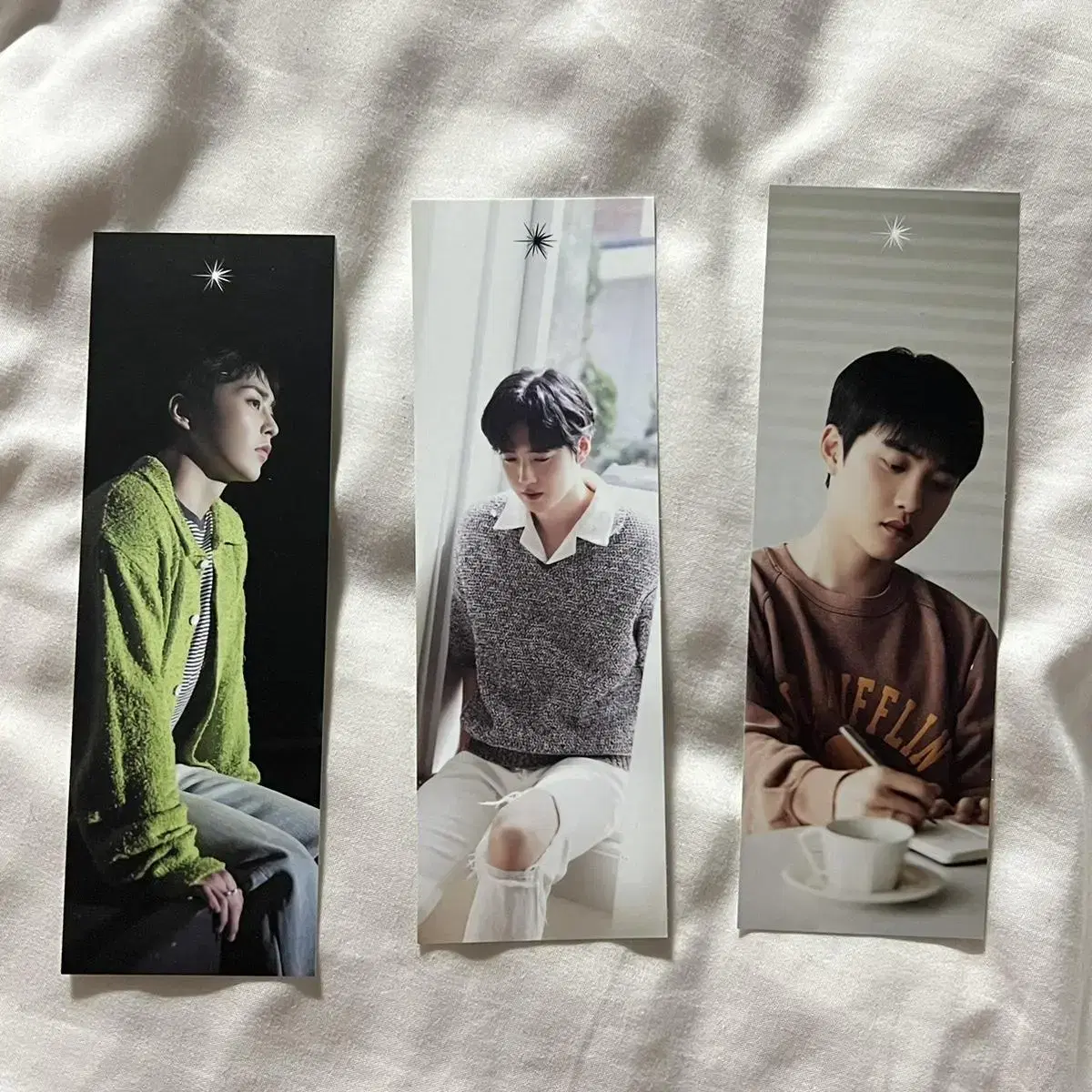 Exo Creamsoda xiumin suho d.o. Bookmark wts