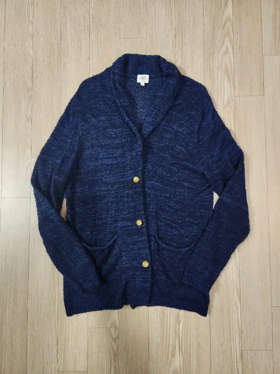 Jay Press Melange bloo linen keum cardigan