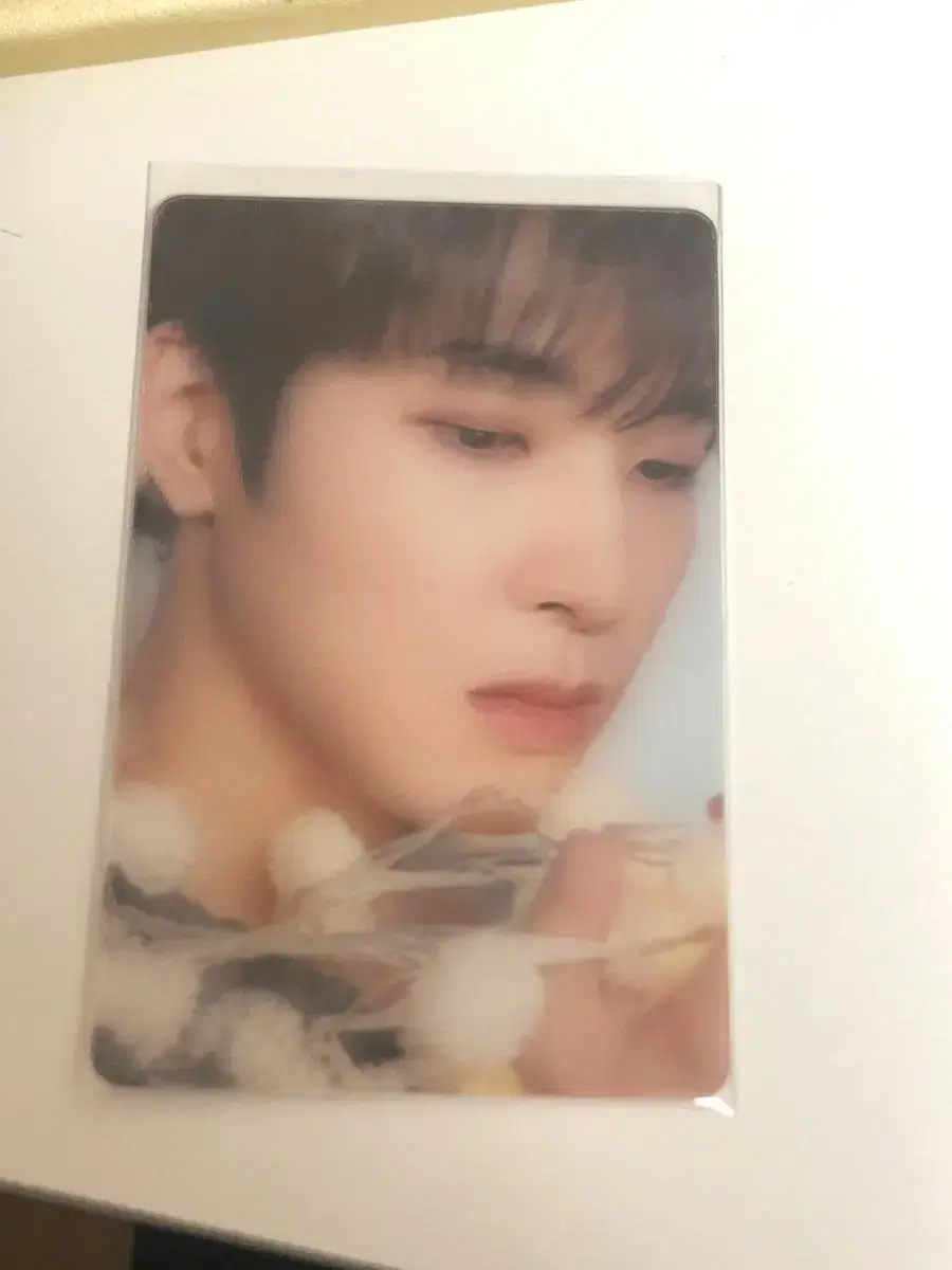 Seventeen wonwoo Blood Donation Lenticular Photo Card