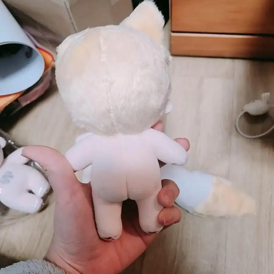 데못죽 15cm 솜인형 여우킁뭉 여우뭉대