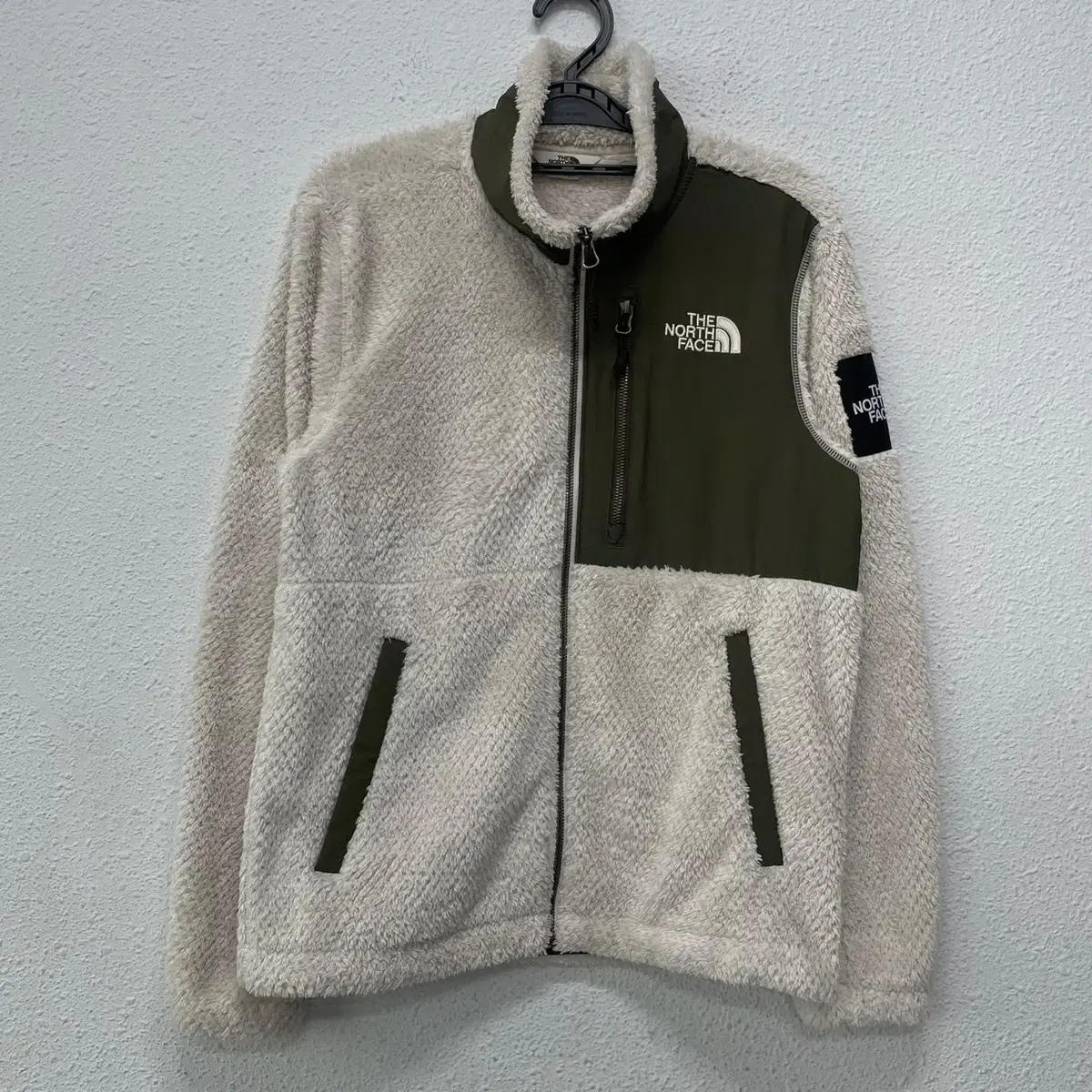 [XS] New North Face Carson Fleece Oatmeal Zip-Up Jacket N1554