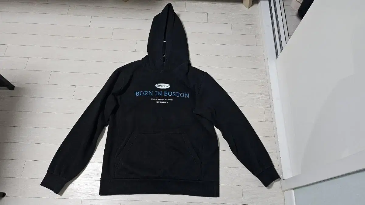 [XL] Faulham - Brushed Hoodie (Black)