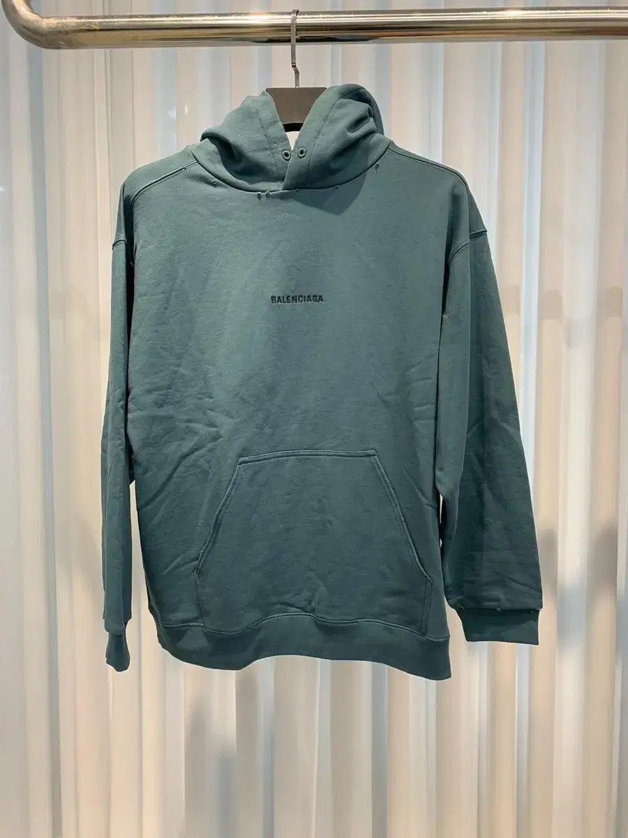 (XS/New)Balenciaga Vintage Back Logo Hoodie