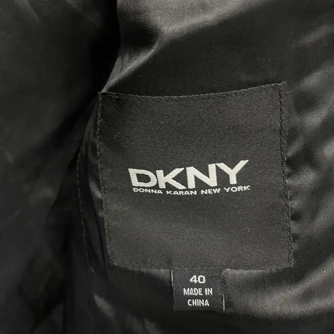 100)DKNY 모헤어 코트