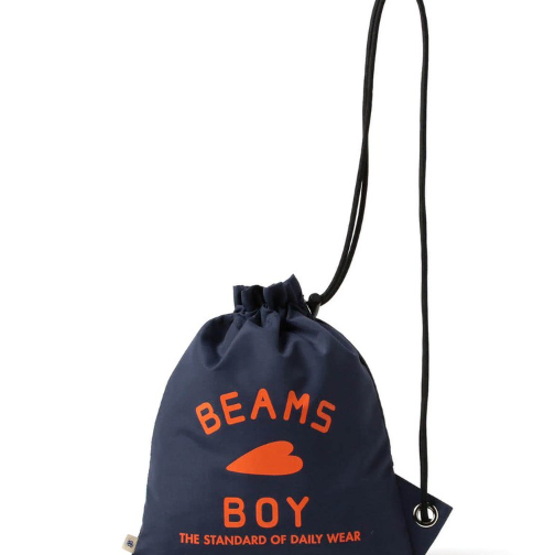 BEAMS BOY 빔즈보이 로고 복조리 쇼퍼백 아메카지 가방