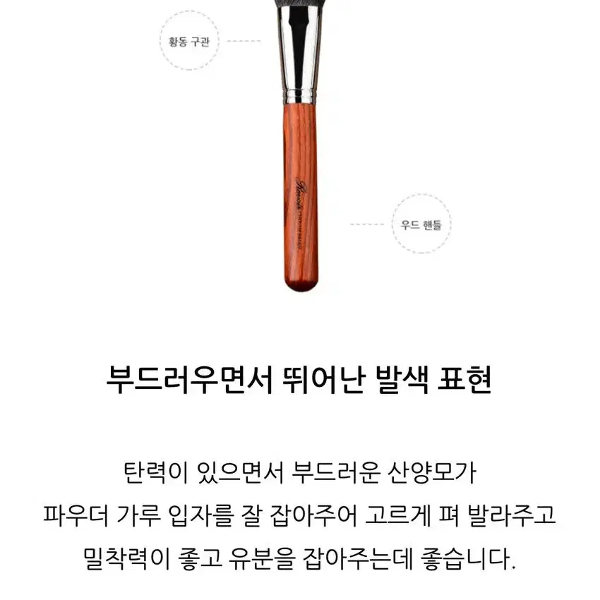 (새상품)르브와 2250S 파우더 산양모 브러쉬