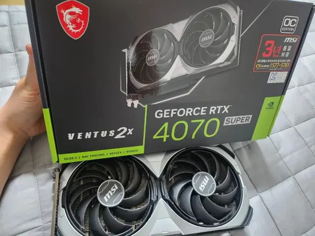 msi 4070 super 벤투스