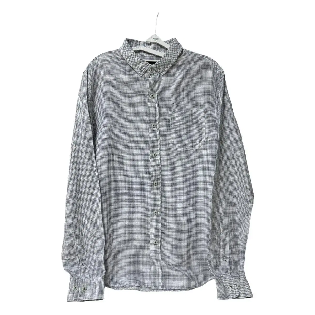 [M 95] Hangten Basic Check Shirt