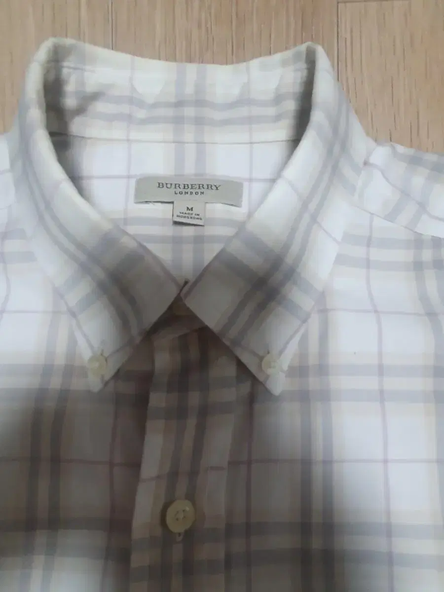 Genuine Burberry Short Sleeve Shirt 100 - Washed