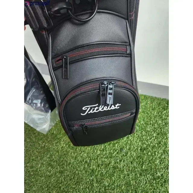 Titleist 타이틀리스트 경량 블랙레드 캐디백 마포골프샵 몬스터골프