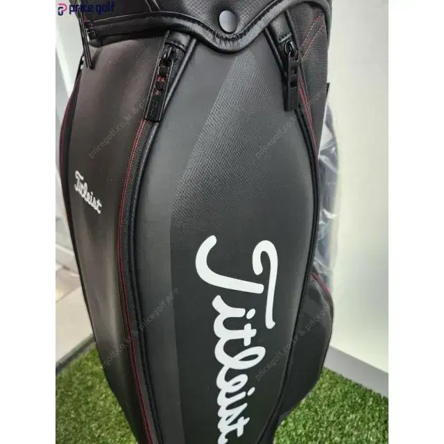 Titleist 타이틀리스트 경량 블랙레드 캐디백 마포골프샵 몬스터골프