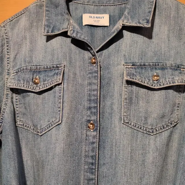 [made in USA-OLD NAVY]Denim shirt ops