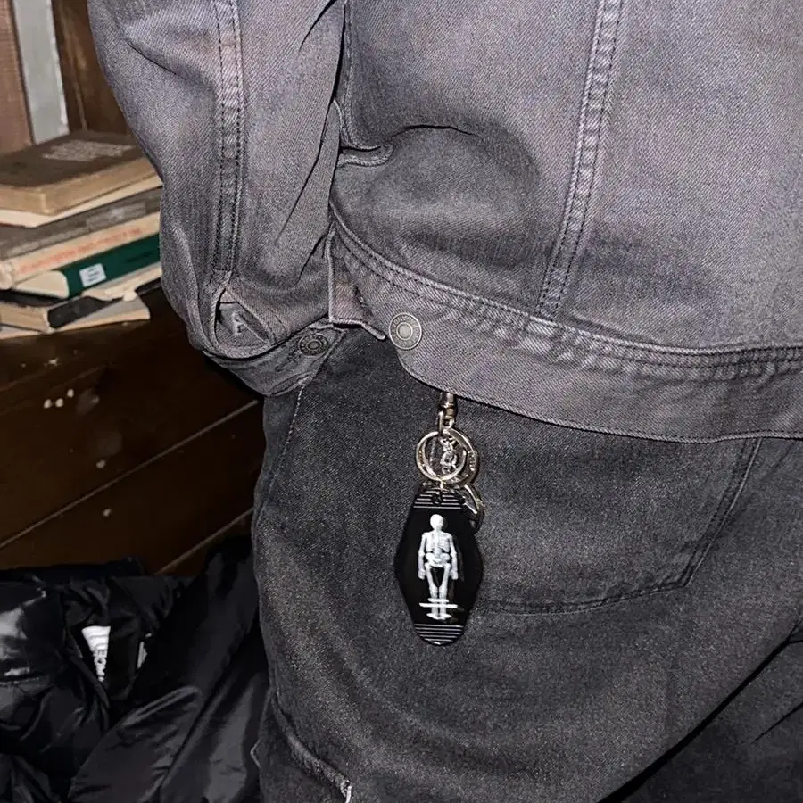 skull keyring