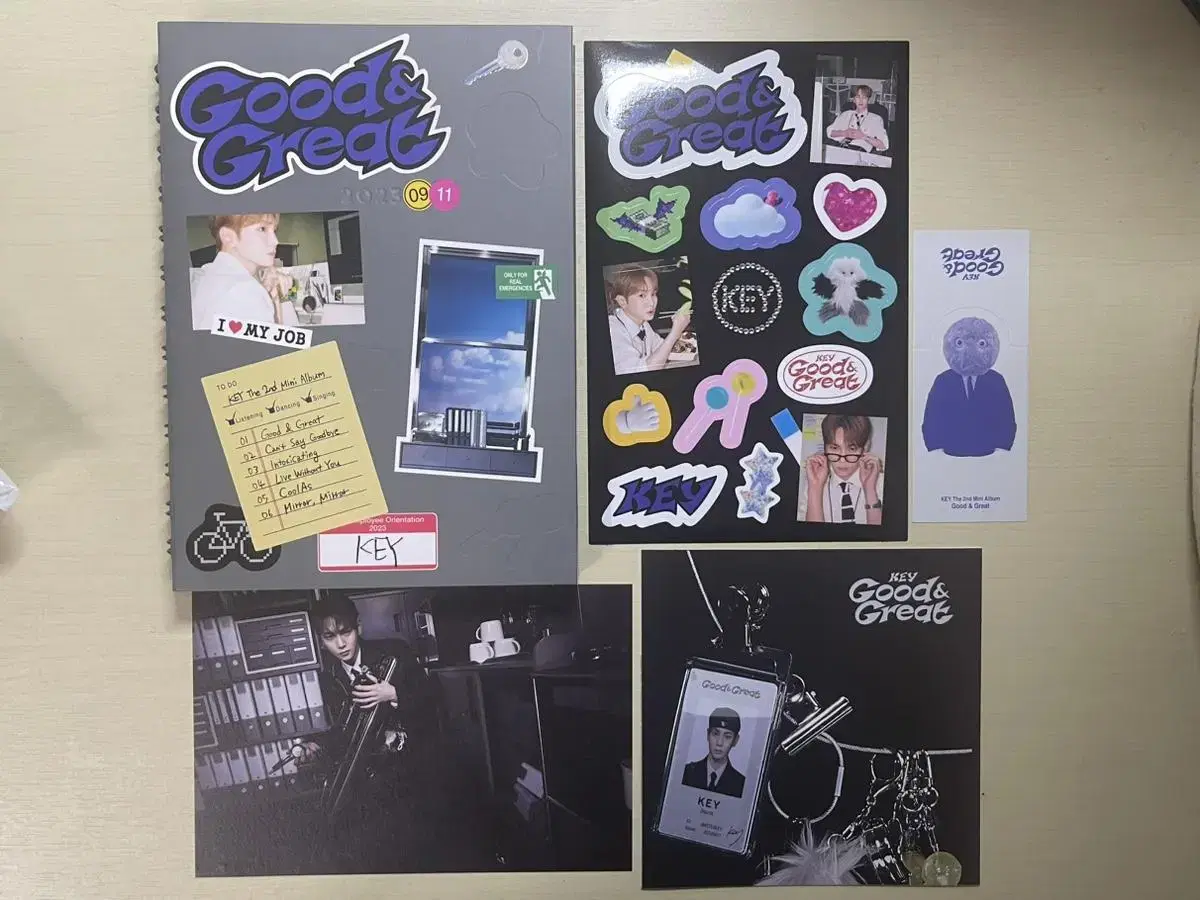 Shinee key Good&G unsealed album WTS