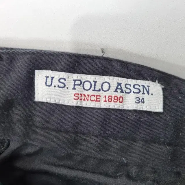 C3168 US POLO ASSN 남34 일자 면바지/더크