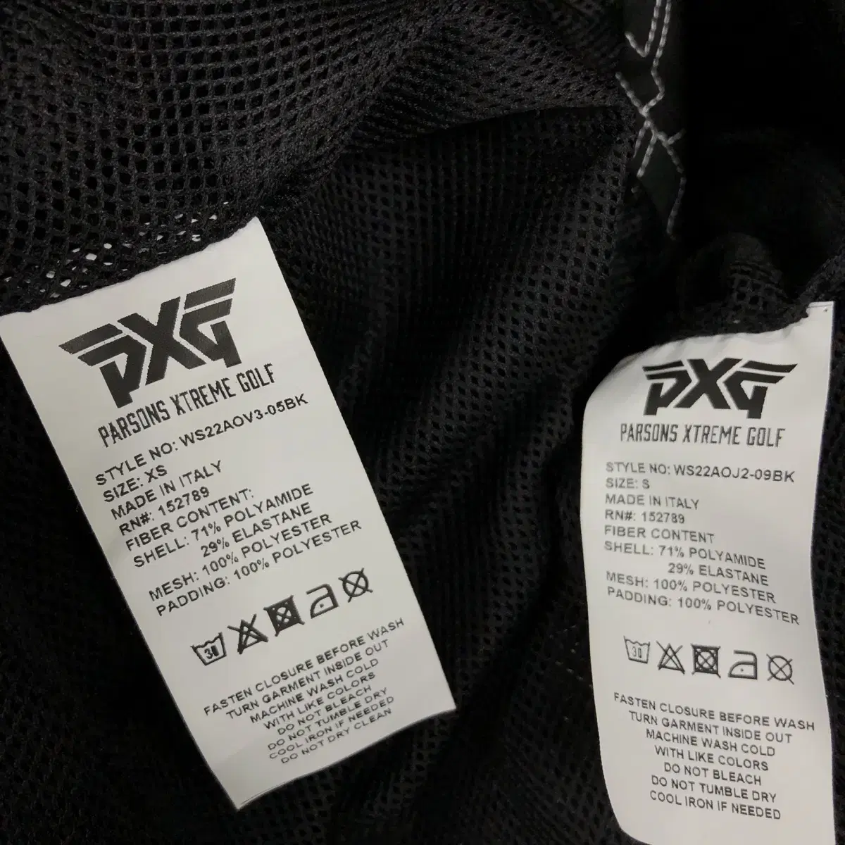 [ PXG ] 새상품) 블랙컬러 자켓 + 베스트 세트