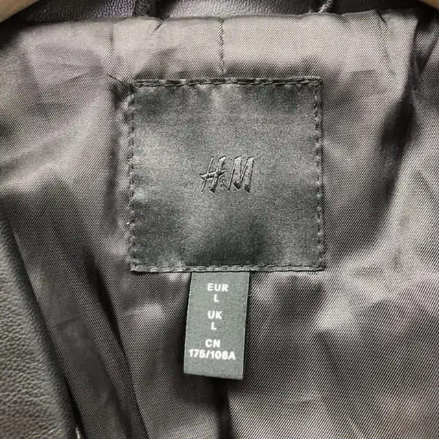 H&M 라이더 가죽자켓 (100~105)