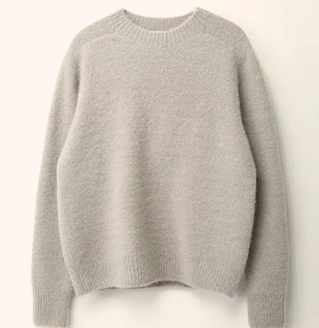 낫띵리튼 soft crumb knit (light taupe)