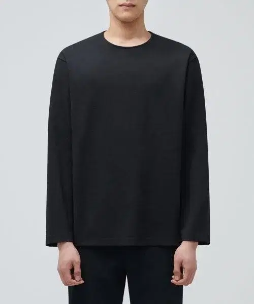 [XL] Unisex Standard Crew Neck Long Sleeve T-Shirt (100-105) J-019