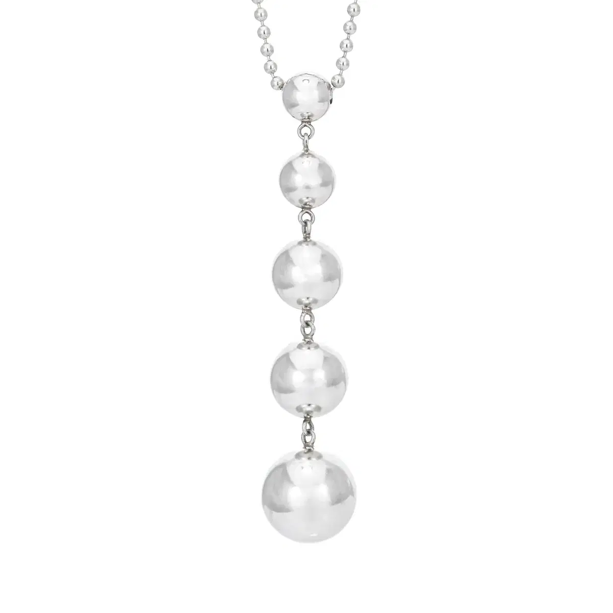 Tiffany & Co. Graduated Ball Necklace