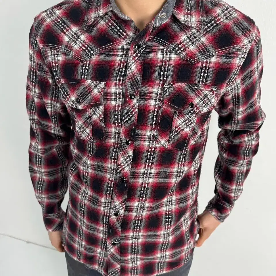 Vintage check western shirt