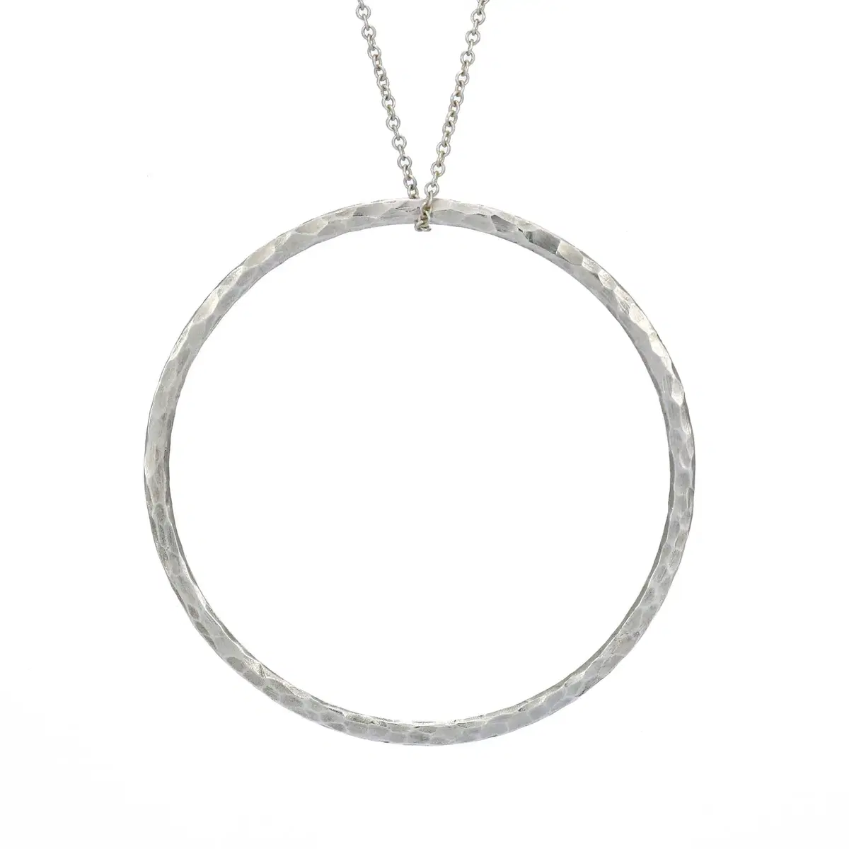 Tiffany & Co. Hammered Circle Necklace