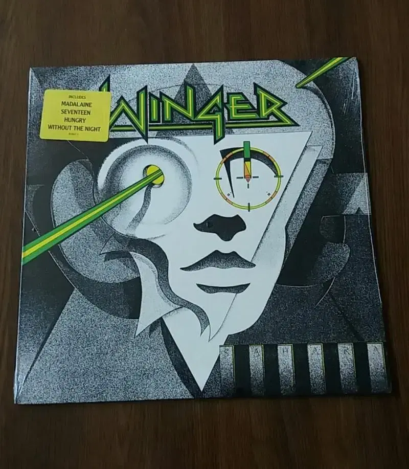 winger lp 미개봉 윙어 수입 엘피