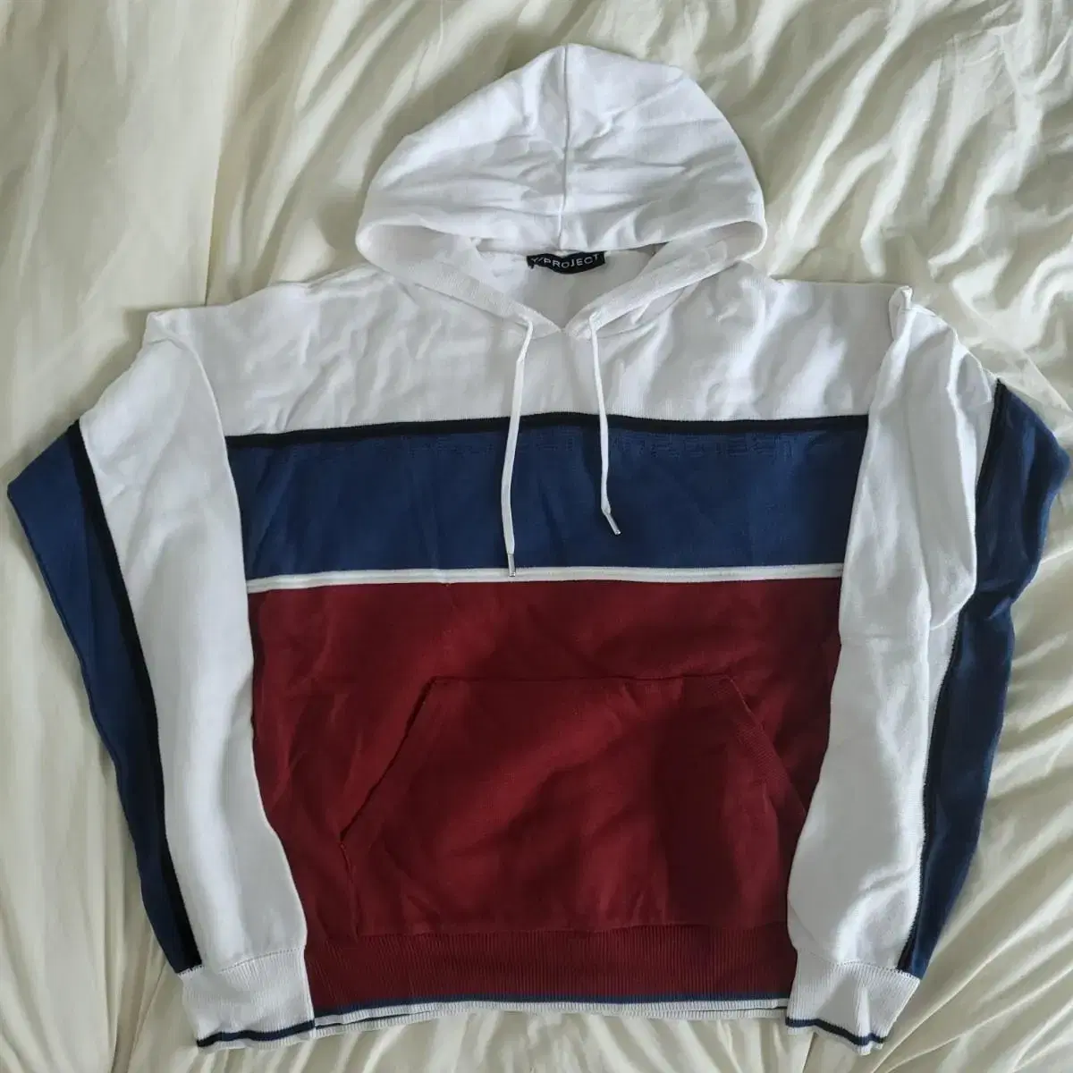 [Quick sale]Y Project Striped Knit Hoodie Hoodie