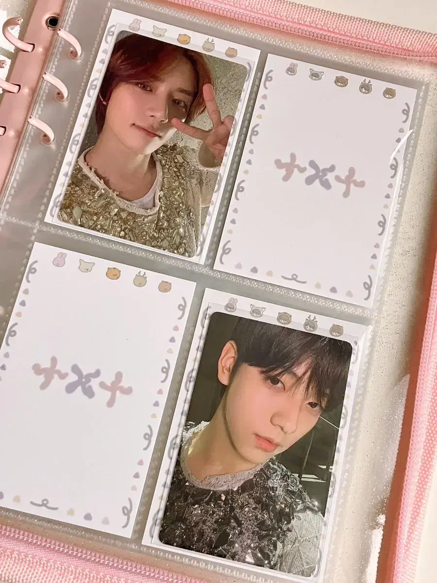 txt tomorrow x together unofficial goods photocard binder daeji