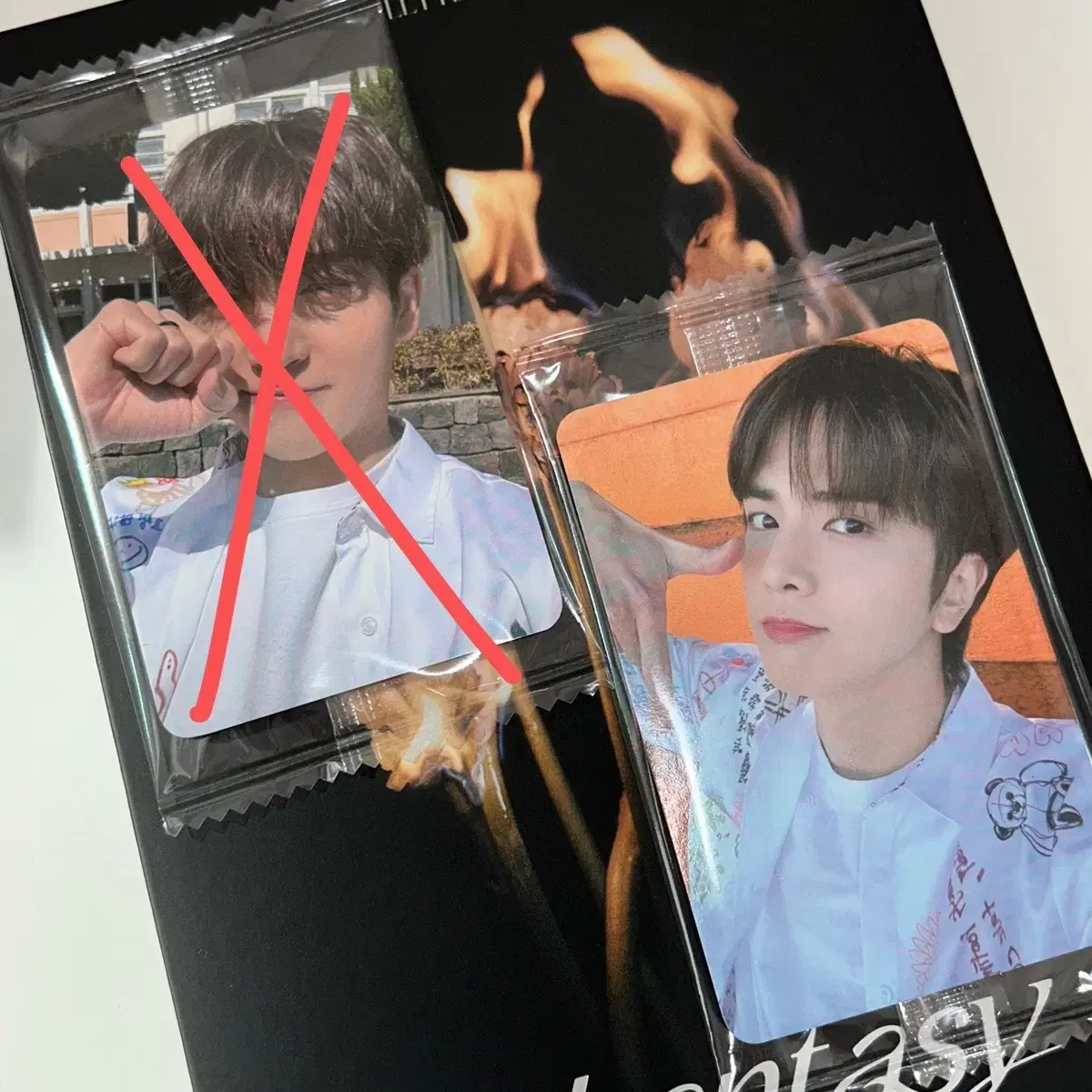 The Boyz Nectar ktwon4u Teardrop unreleased photocard younghoon WTS