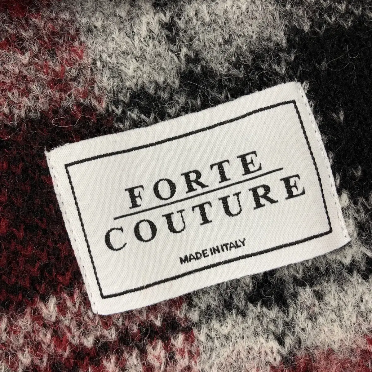 [ FORTE COUTURE ] 포르테 쿠튀르 이태리 숄 코트