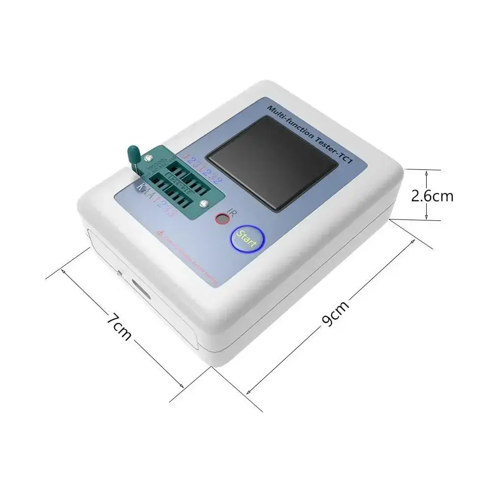 LCR TC1 TFT LCD 디스플레이 멀티미터 트랜지스터 테스터