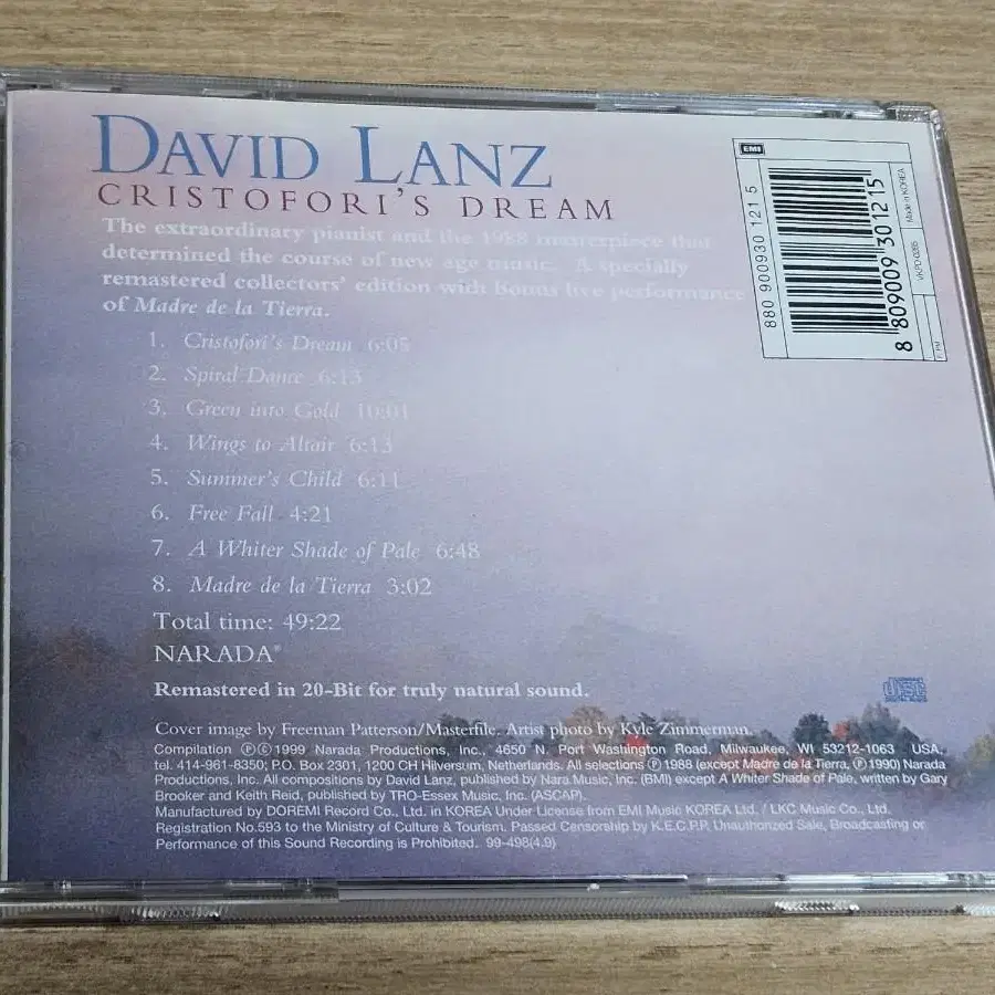 David Lanz - Cristofori's Dream (CD)