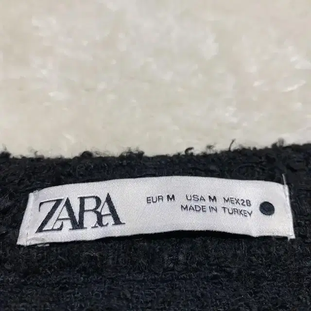 자라 ZARA 트위드 자켓 90 A01560