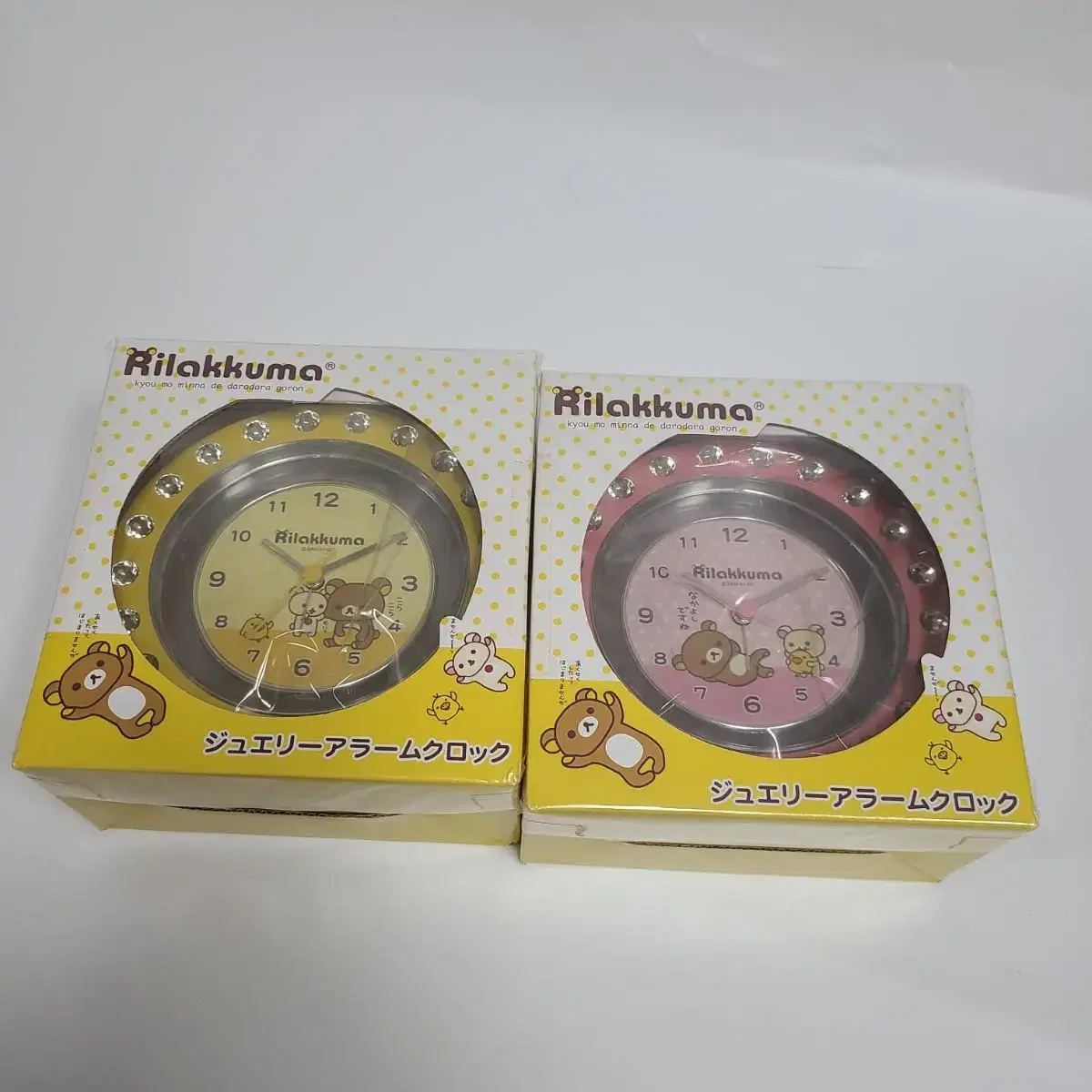 Sanrio Sanx Rilakkuma Clock Figure Bears Vintage Character Toy Goods