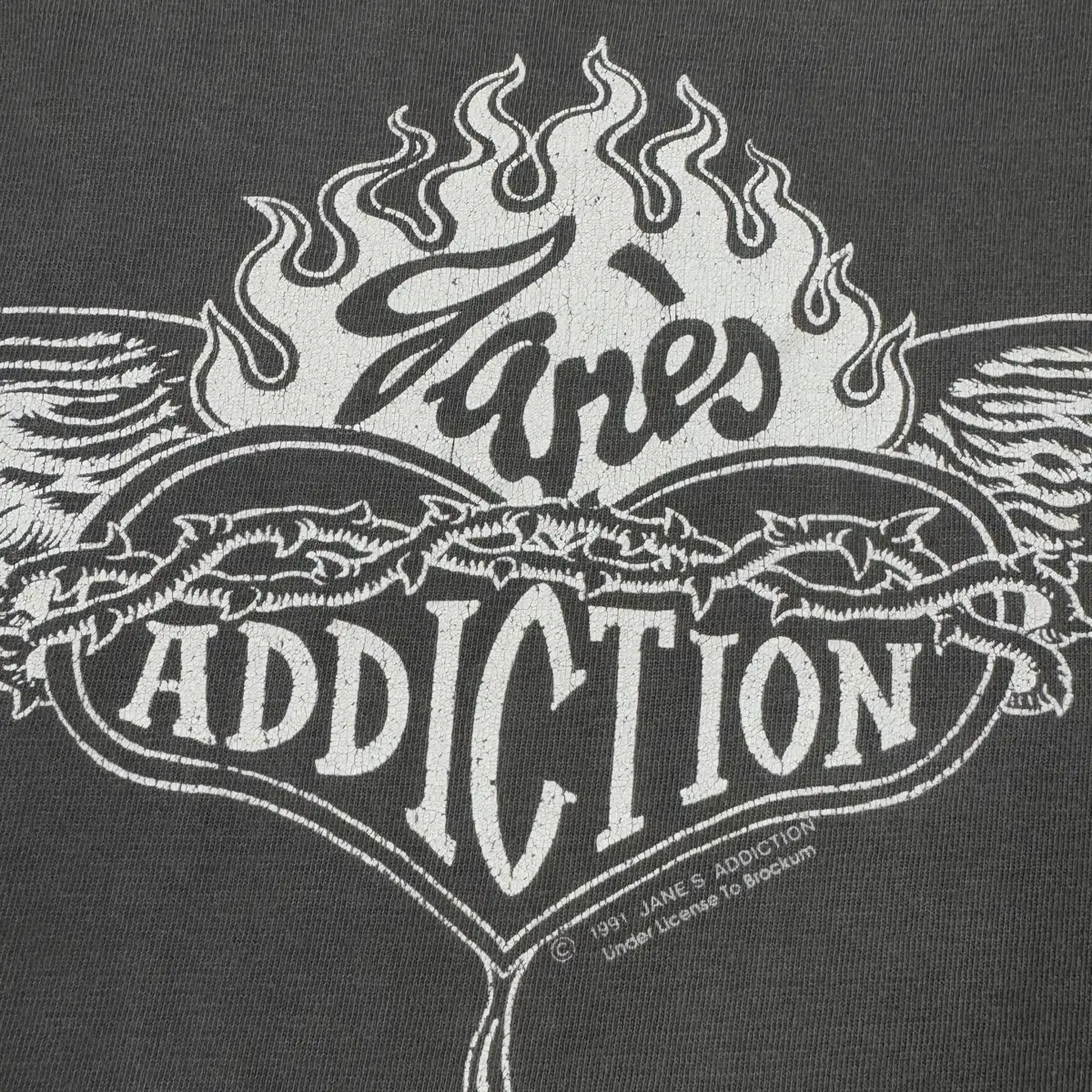 Vintage 90s Janes Addiction 롱슬리브 티셔츠