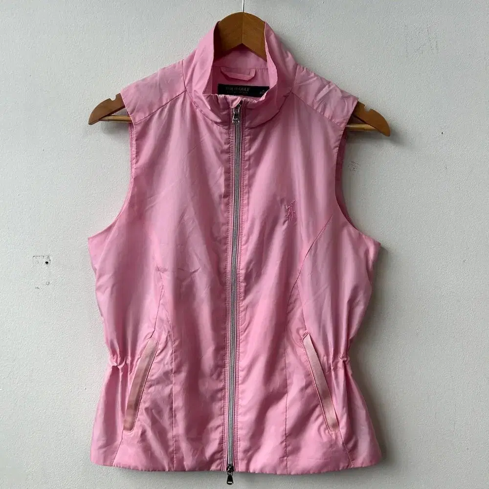 10820 - Polo Ralph Lauren Pink Zip-up Vest