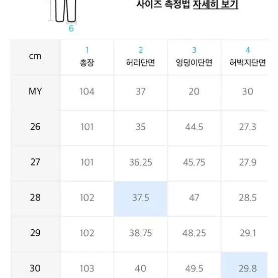 26 스트레이트 데님 팬츠 [라이트 인디고]