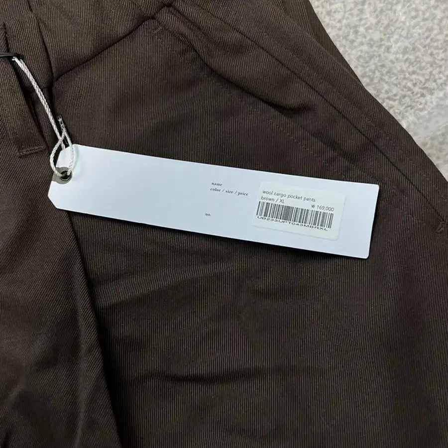 (새상품) 유니폼브릿지 wool cargo pocket pants