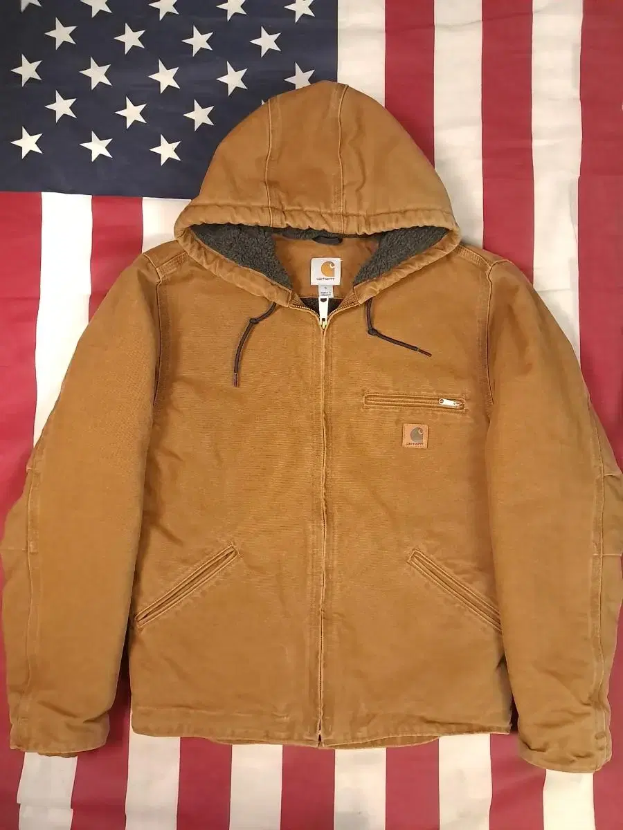 Mint Condition Original Calhart J141 Duck Active Hooded Jacket