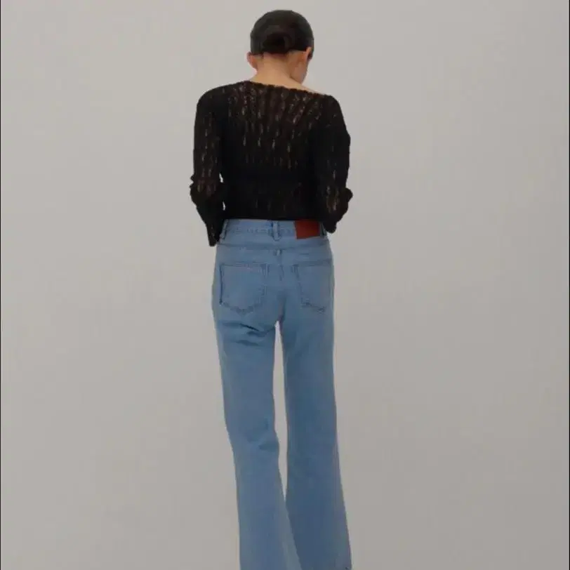 다이애그널 shadow pocket denim pants